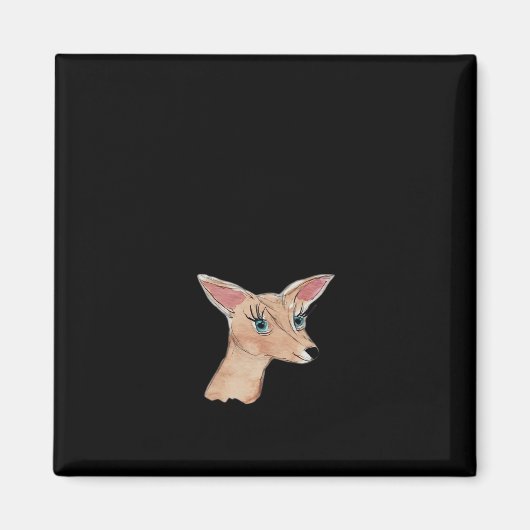 Aimant Oh Deer Clean Modern   (Devant)