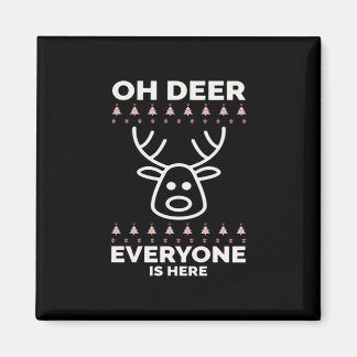 Aimant Oh Deer Everyone Is Here Modern Style 