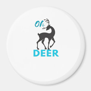 Aimant Oh Deer Minimal Design