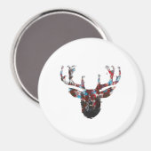 Aimant Oh Deer Minimal Style (Recto/Verso)