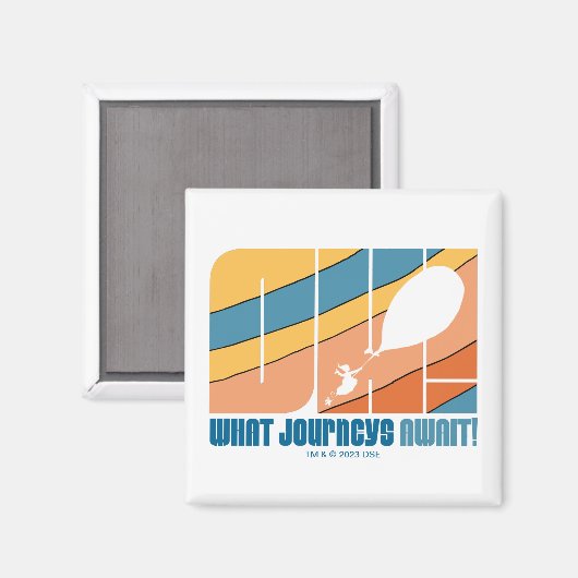 Aimant Oh, Les Endroits Où Tu Vas Aller ! "Quels voyages  (Recto/Verso)