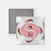 Aimant Oh mon Dieu ! (Recto/Verso)