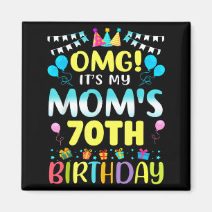 Aimant Oh mon dieu, c'est les 70 ans de ma maman Douce 70