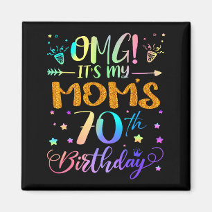 Aimant Oh mon dieu, c'est les 70 ans de ma mère, doux 70