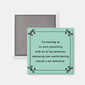 Aimant Oh mon mantra (Recto/Verso)