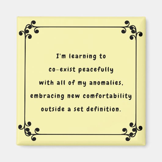 Aimant Oh mon mantra (Devant)