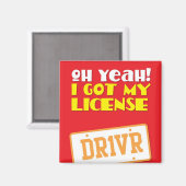 Aimant Oh oui ! J'ai mon permis ! DR1VER (Recto/Verso)