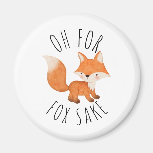 Aimant Oh pour Fox Sake (Devant)