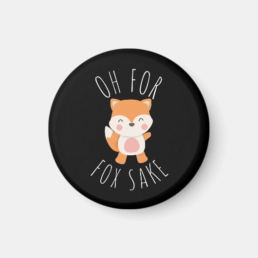 Aimant Oh pour Fox Sake (Devant)