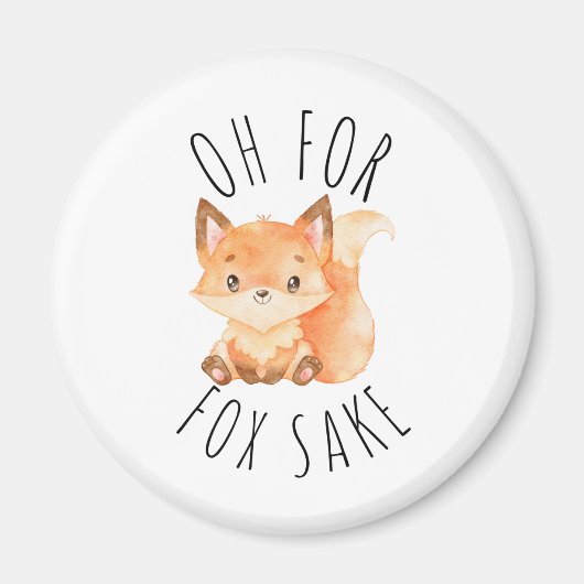 Aimant Oh pour Fox Sake (Devant)