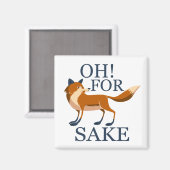 Aimant Oh pour le saké renard (Recto/Verso)