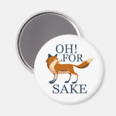 Aimant Oh pour le saké renard (Recto/Verso)