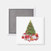 Aimant Oh sapin de Noël (Recto/Verso)
