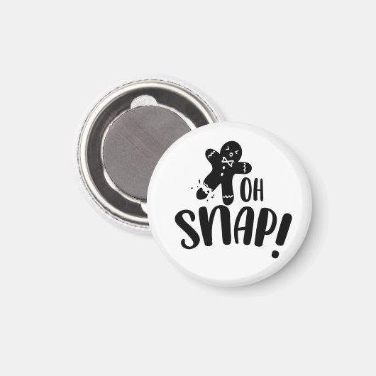 Aimant Oh Snap (Recto/Verso)