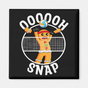 Aimant Oh Snap Homme en pain d'épices Bloqueur Volley-bal