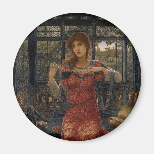Aimant Oh Swallow, Swallow par John Melhuish Strudwick (Devant)