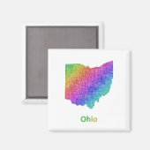 Aimant Ohio (Recto/Verso)
