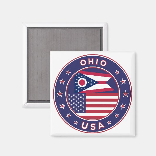 Aimant Ohio (Recto/Verso)