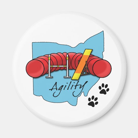 Aimant Ohio Agilité (Devant)