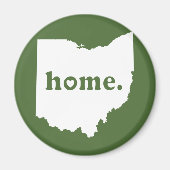Aimant Ohio home (Devant)
