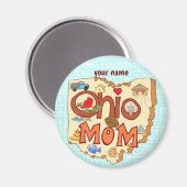 Aimant Ohio Mom (Recto/Verso)