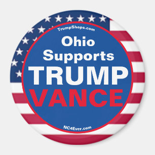 Aimant Ohio prend en charge le réfrigérateur TRUMP VANCE