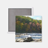 Aimant Ohiopyle River Rapids à l'automne Pennsylvanie Aut (Recto/Verso)