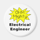 Aimant Ohm Mighty Electrical Engineer (Devant)