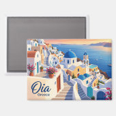 Aimant Oia Grèce (Recto/Verso)