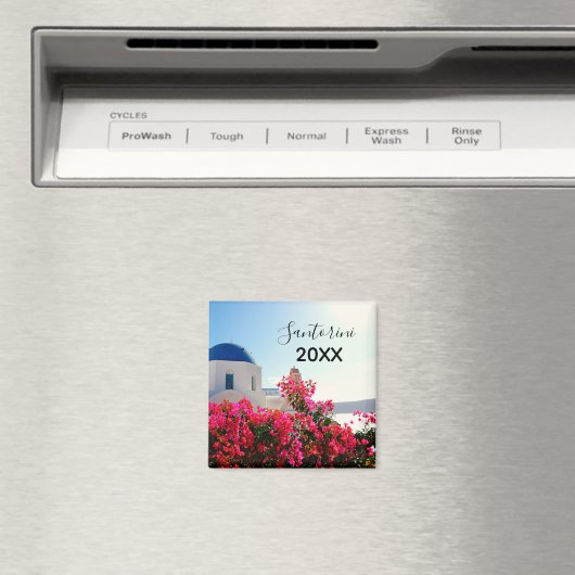 Aimant Oia Santorini, Grèce Photographie (In Situ (Lave-vaisselle))