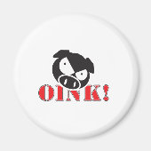 Aimant OINK_GraphicInversé (Devant)