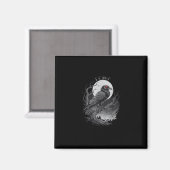 Aimant Oiseau créatif F-Caw-F Art (Recto/Verso)
