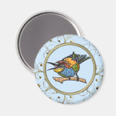Aimant Oiseau d'abeilles (Recto/Verso)