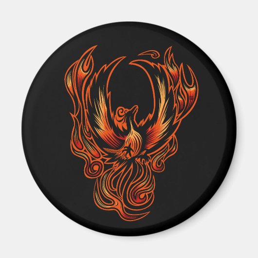 Aimant Oiseau De Feu (Devant)