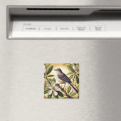 Aimant Oiseau de l'État du Mississippi Moqueur polyglotte (In Situ (Lave-vaisselle))