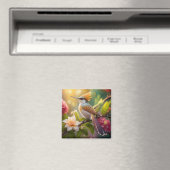 Aimant Oiseau de miel doré Imaginaire (In Situ (Lave-vaisselle))