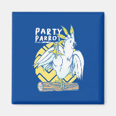 Aimant Oiseau de perroquet (Devant)