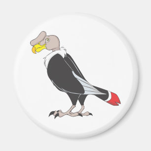 Aimant Oiseau de sourire de condor andin