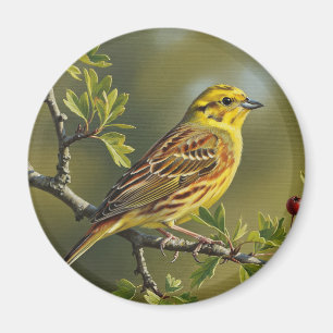 Aimant Oiseau d'État de l'Alabama Yellowhammer