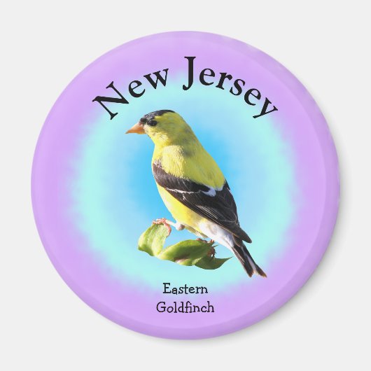 Aimant Oiseau d'État du New Jersey (Devant)