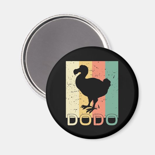 Aimant Oiseau Dodo (Recto/Verso)
