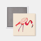 Aimant Oiseau d'oranger flamand (Recto/Verso)