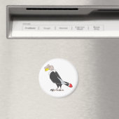 Aimant Oiseau souriant des Andes Condor (In Situ (Lave-vaisselle))
