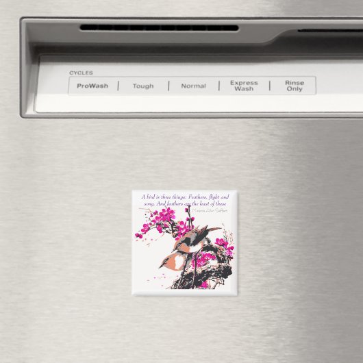 Aimant "Oiseaux" (In Situ (Lave-vaisselle))