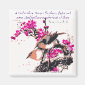 Aimant "Oiseaux" (Devant)