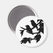 Aimant oiseaux chanteurs (Recto/Verso)