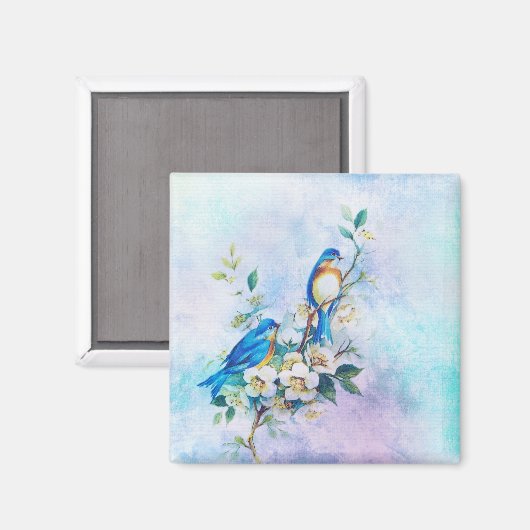 AIMANT OISEAUX DE PRINTEMPS (Recto/Verso)