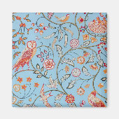 Aimant Oiseaux et fleurs, William Morris (Devant)