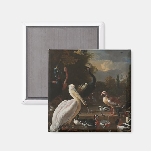 Aimant Oiseaux fins (Recto/Verso)