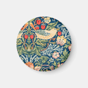 Aimant Oiseaux & Fleurs Wm Morris Art
